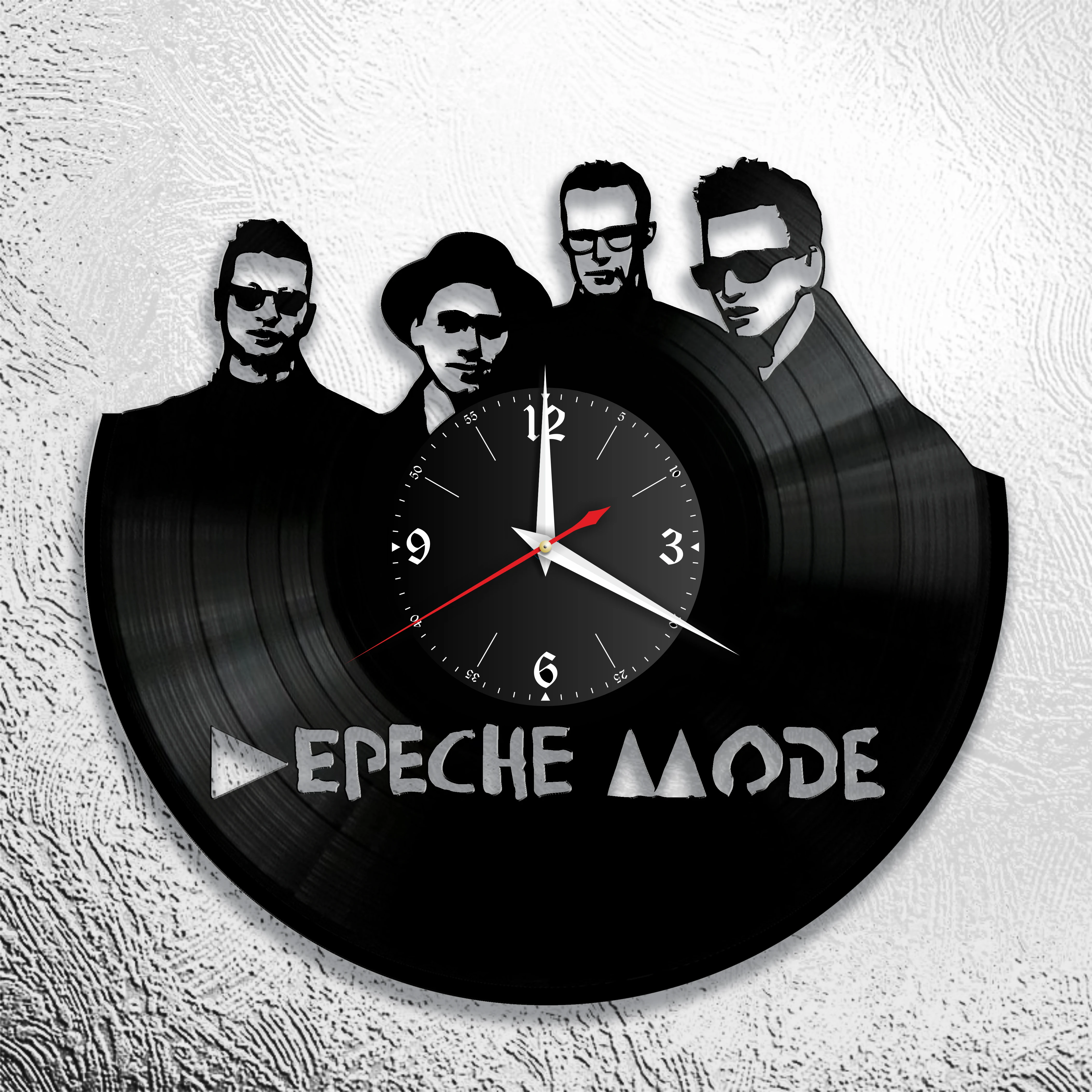 часы Depeche Mode из пластинки настенные винила ретро группа Mode|Настенные часы| |