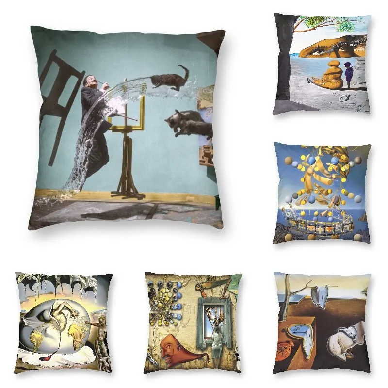 Дизайнерский чехол для подушки Сальвадора Дали Atomics домашний Классический с