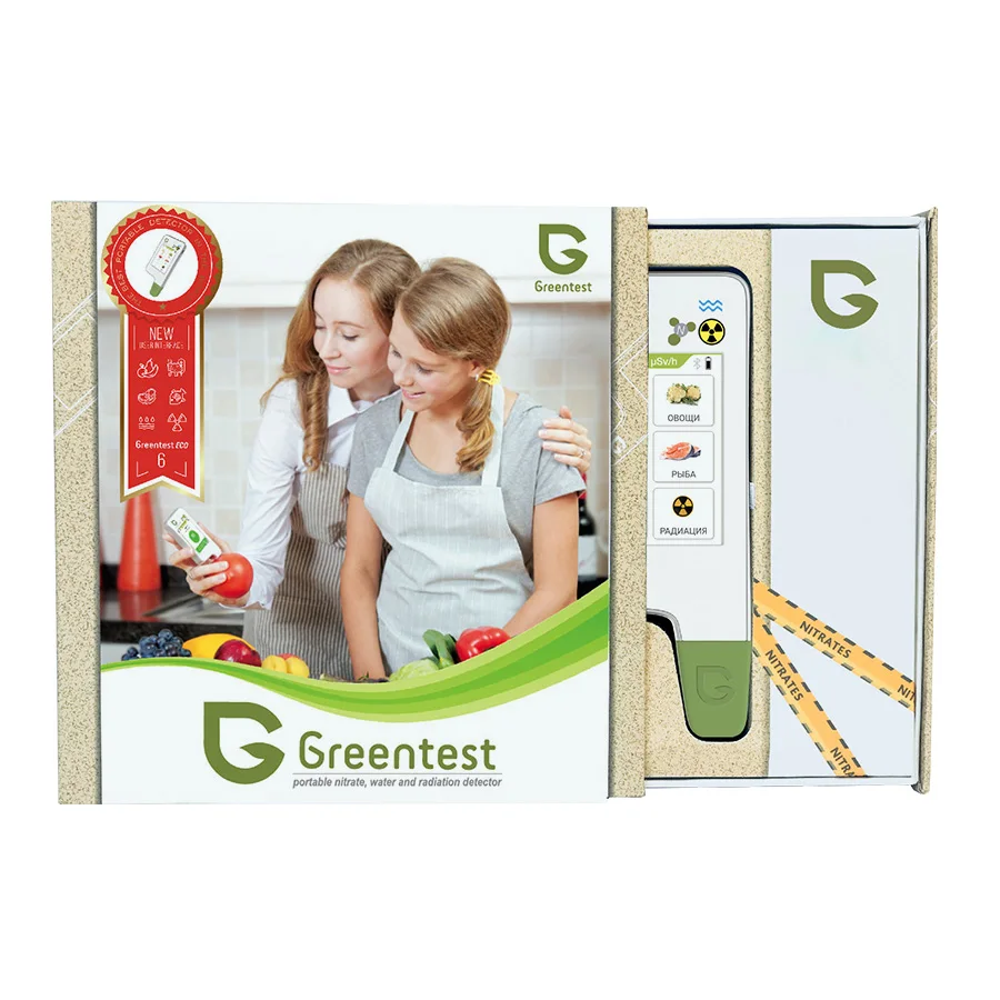 Нитрат-тестер измеритель жесткости воды и дозиметр GREENTEST ECO 6 | Инструменты