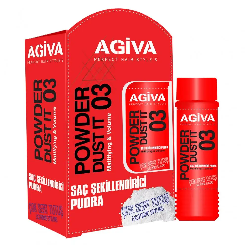 

Agiva Hair Styling Powder Too Hard Grip 03 Hair Powder
