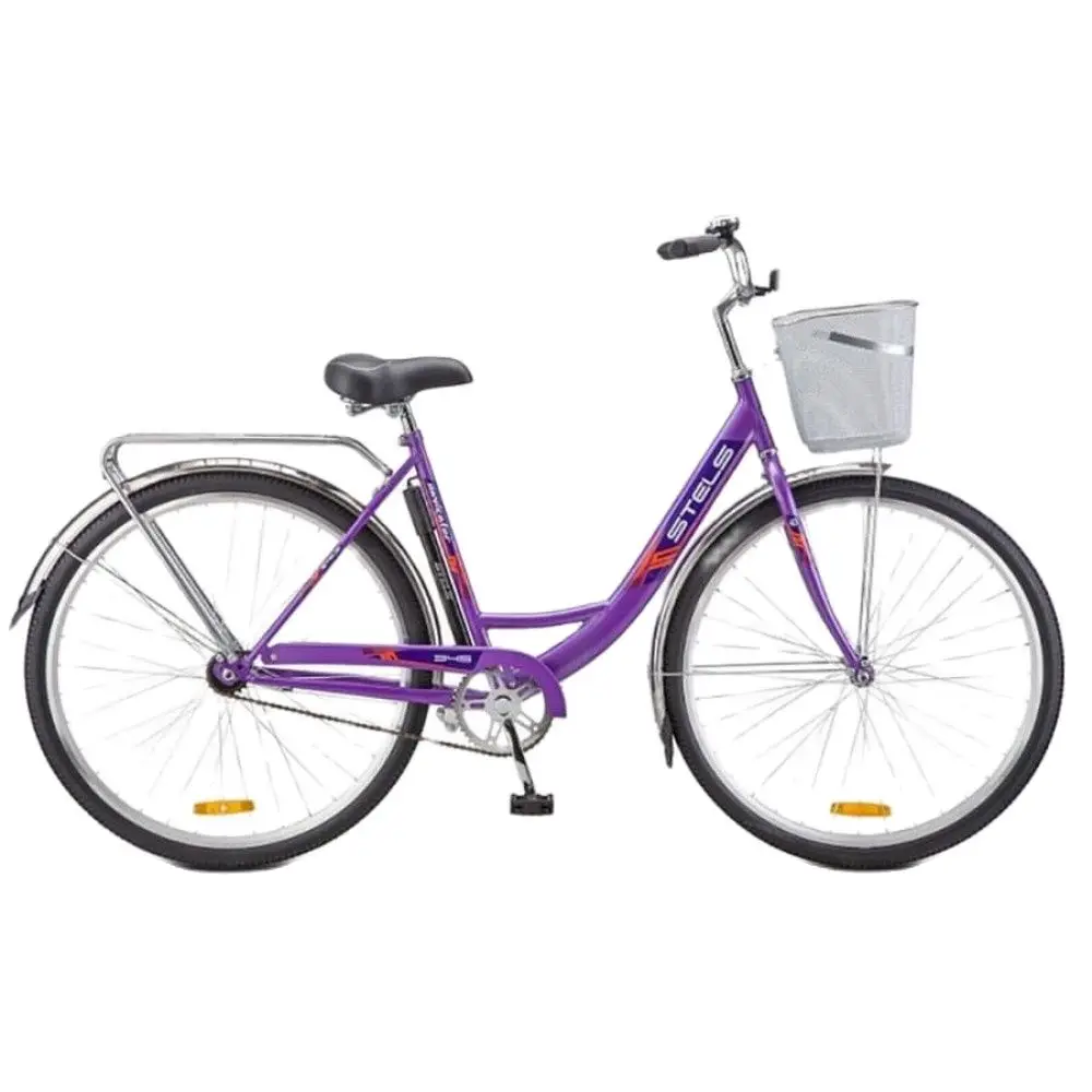 Bicycle for women with basket Stels Navigator 28 " 345 mod.1 wheel 28" novasport Lightweight Durable Reliable Sport Equipment Protection