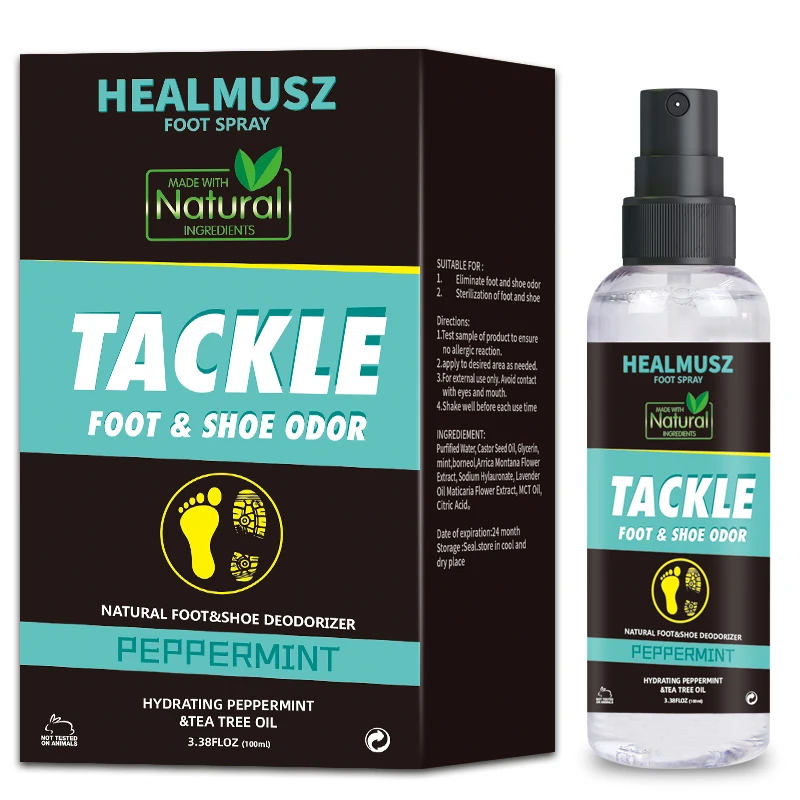 Антибактериальный спрей с запахом для ног средство против зуда и запаха пота
