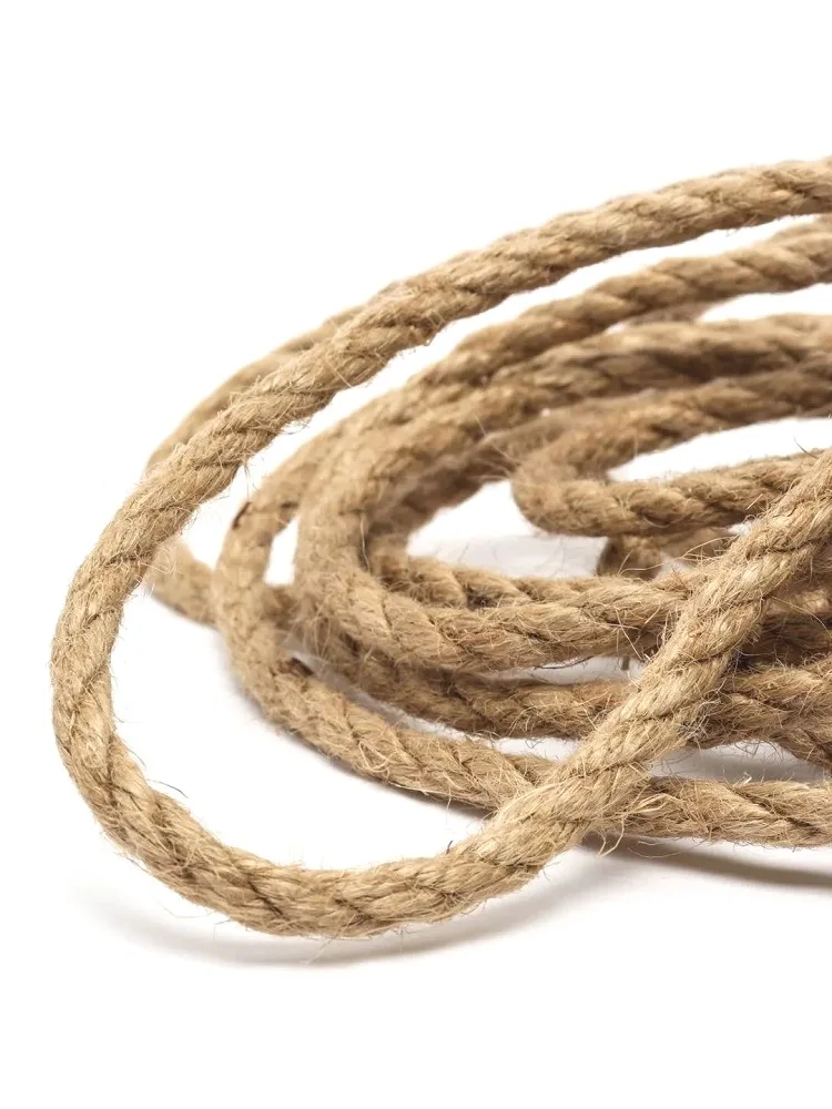 rope jute twine for the scratching post Cat scratcher scraper house 6mm a beloved cat cord kitten toy tree accessories | Обустройство