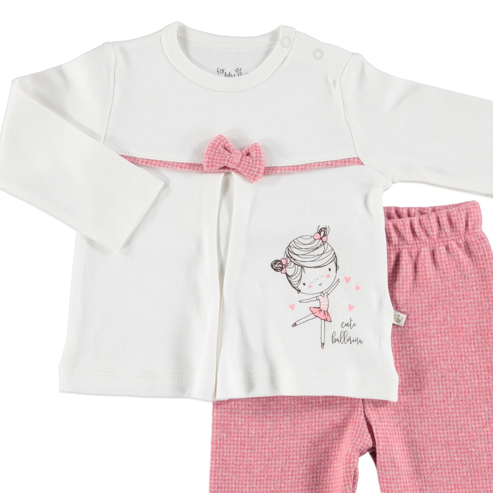 Ebebek For My Baby Bella/Свитшот штаны с ножками комплект из 2 предметов| |