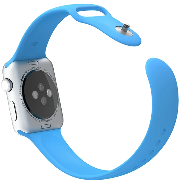 Ремешок силиконовый Special Case для Apple Watch 42/44 мм Мятный S/M/L | Электроника