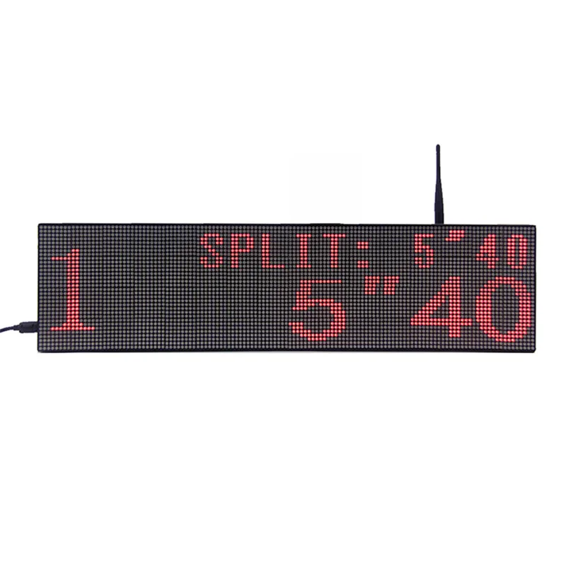 Goede Led Screen Panel, Grote Draadloze Led Display Kan Worden Aangesloten Op M1A2-W Shot Timer/Stop Doel