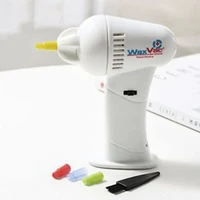 portable size electric ear vacuum cleaner ear wax vac removal safety body health care with soft safety head ear care tool