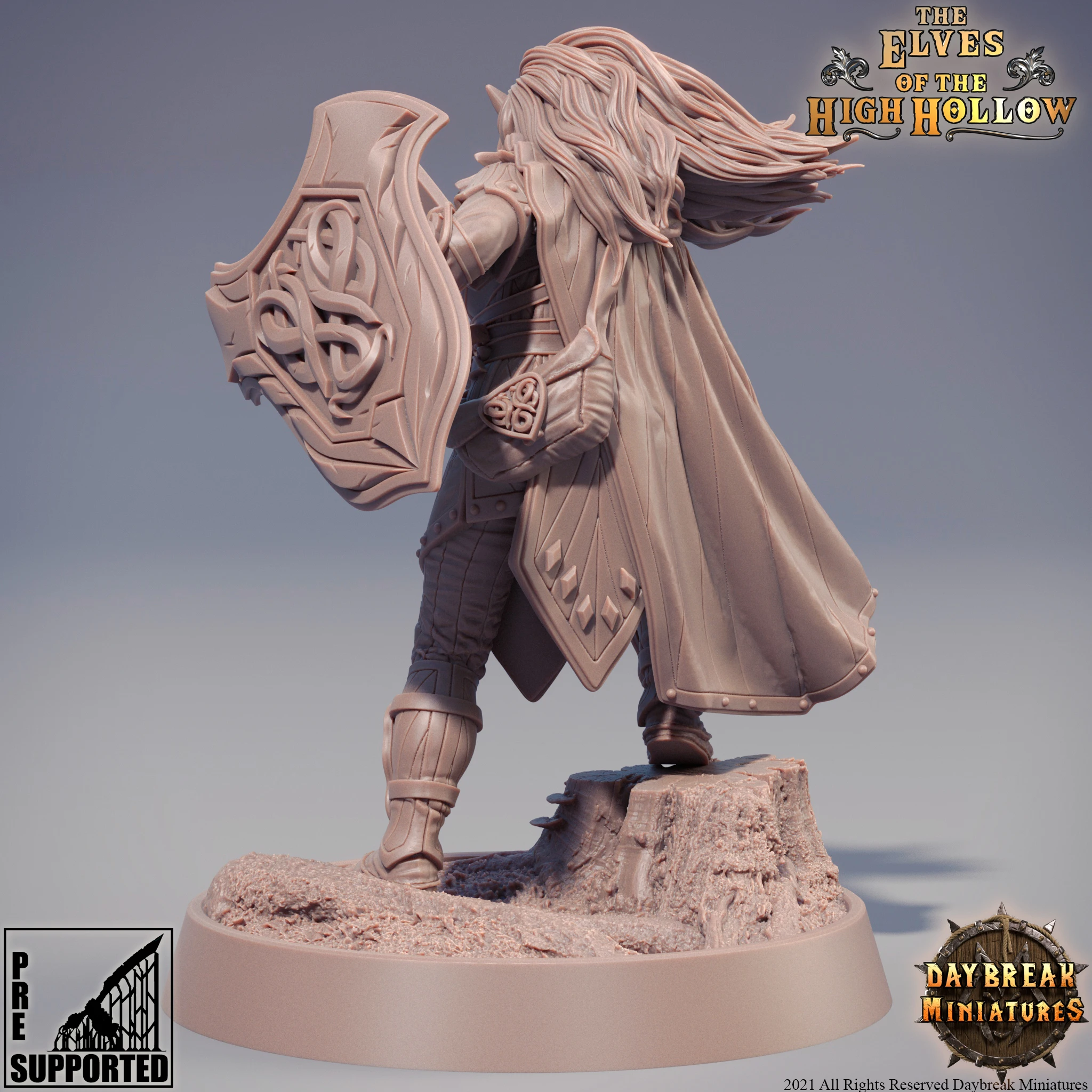 Merlo Kataa | The Elves of the High Hollow Миниатюры DnD Wargame