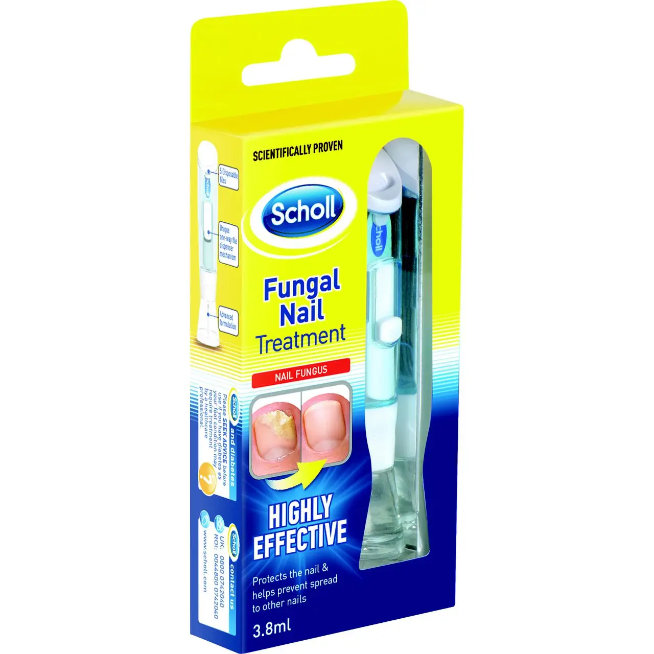 

Scholl Serum for Healthy Feet Stops Nail Fungus Infection Prevents Fungal Spreading to Feet Successful Treatment of Foot Fungus