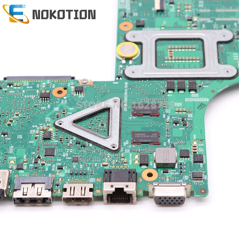 NOKOTION для ноутбука Toshiba satellite L630 материнская плата HD4500 HM55 DDR3 Бесплатный процессор 6050A2338501-MB-A03 V000245110 1310A2338522