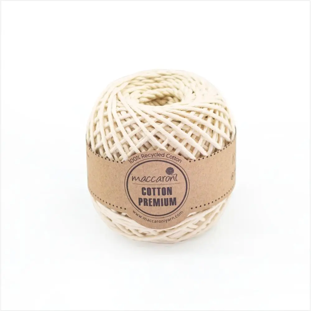 

100% Cotton Macrame Natural Scanable Hobby Lanyard Cord Colorful Rope Twisted Craft String DIY Home Textile Wedding Decorative W