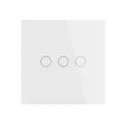 Умный Wi-Fi выключатель Hiper Smart wall 3-Way Touch Switch, 3 линии (HDY-ST03W)