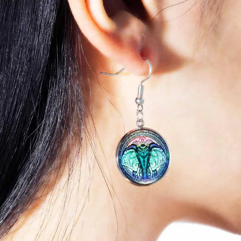 

2019 Pendientes Fashion Design Wholesale Jewelry Dangling Long Hook Statement Drop Gypsy Earrings For Women Bijoux Safety Pin