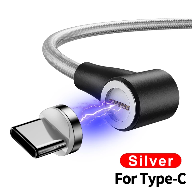 Udyr 1 м 2 м Магнитный СВЕТОДИОДНЫЙ модуль панели управления usb type C Магнитный кабель для быстрой зарядки для iPhone XS Max samsung магнитные кабели для мобильных телефонов - Цвет: For Type c cable