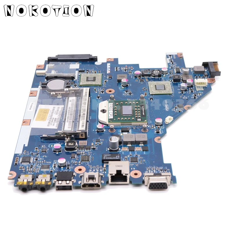 NOKOTION LA-6552P MBR4602001 материнская плата для ноутбука acer aspire 5552 5552G основная плата DDR3 разъем S1 с бесплатным процессором