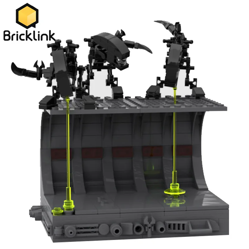 Bricklink пространство брикет пришельцев полка Диона Мика сцены экшн-фигурки