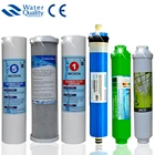 6 ступенчатый фильтр-картридж фильтр для очистки воды 75 GPD Vontron мембрана + рН Щелочной фильтр обратного осмоса Sysyem фильтры для воды для хо