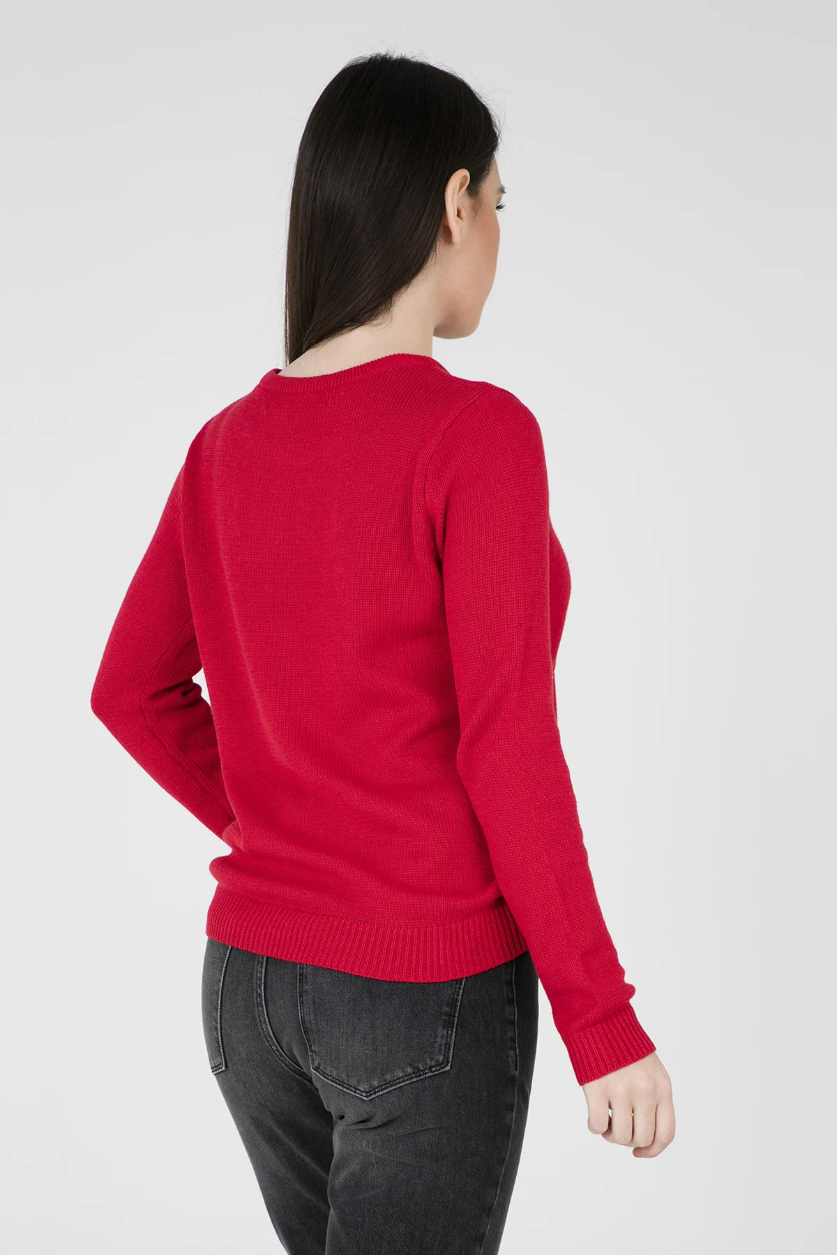 VERO FASHION VMCHRISTMAS Лоскутная LS блузка с круглым вырезом NVL женская кофта 10203113 |