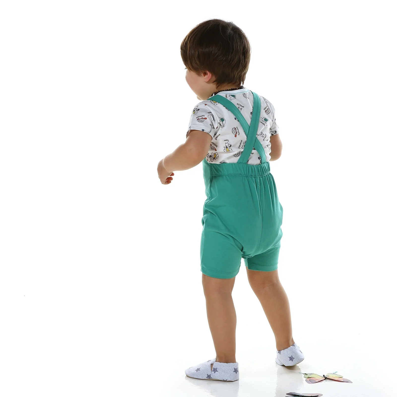 Ebebek HelloBaby baby boy Safari Theme короткий комбинезон набор футболок |