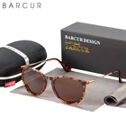 BARCUR дизайнерские солнцезащитные очки для женщин, модные поляризованные линзы, пластиковая титановая оправа, мужские солнцезащитные очки с защитой UV400