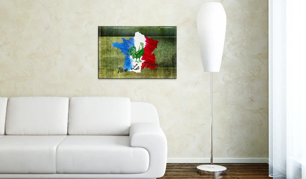 Картинка-Vive la France - 60x40 см |