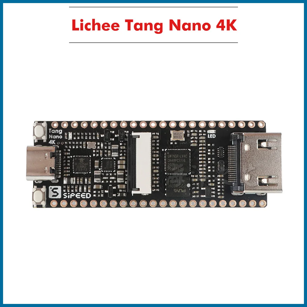 

Sipeed Lichee Tang Nano 4K Gowin Минималистичная FPGA GoAI плата разработки HDMI камера