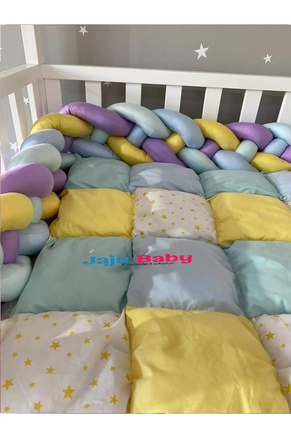 

Jaju Baby Mixed Color Baby Fluffy Blanket / Quilt