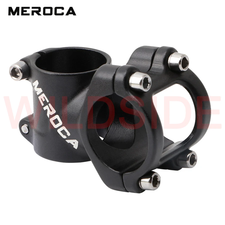 МЕРОКА Высокопрочный ультракороткий 31.8*35MM вынос велосипедной рулевой колонки Короткая модифицированная деталь велосипеда.