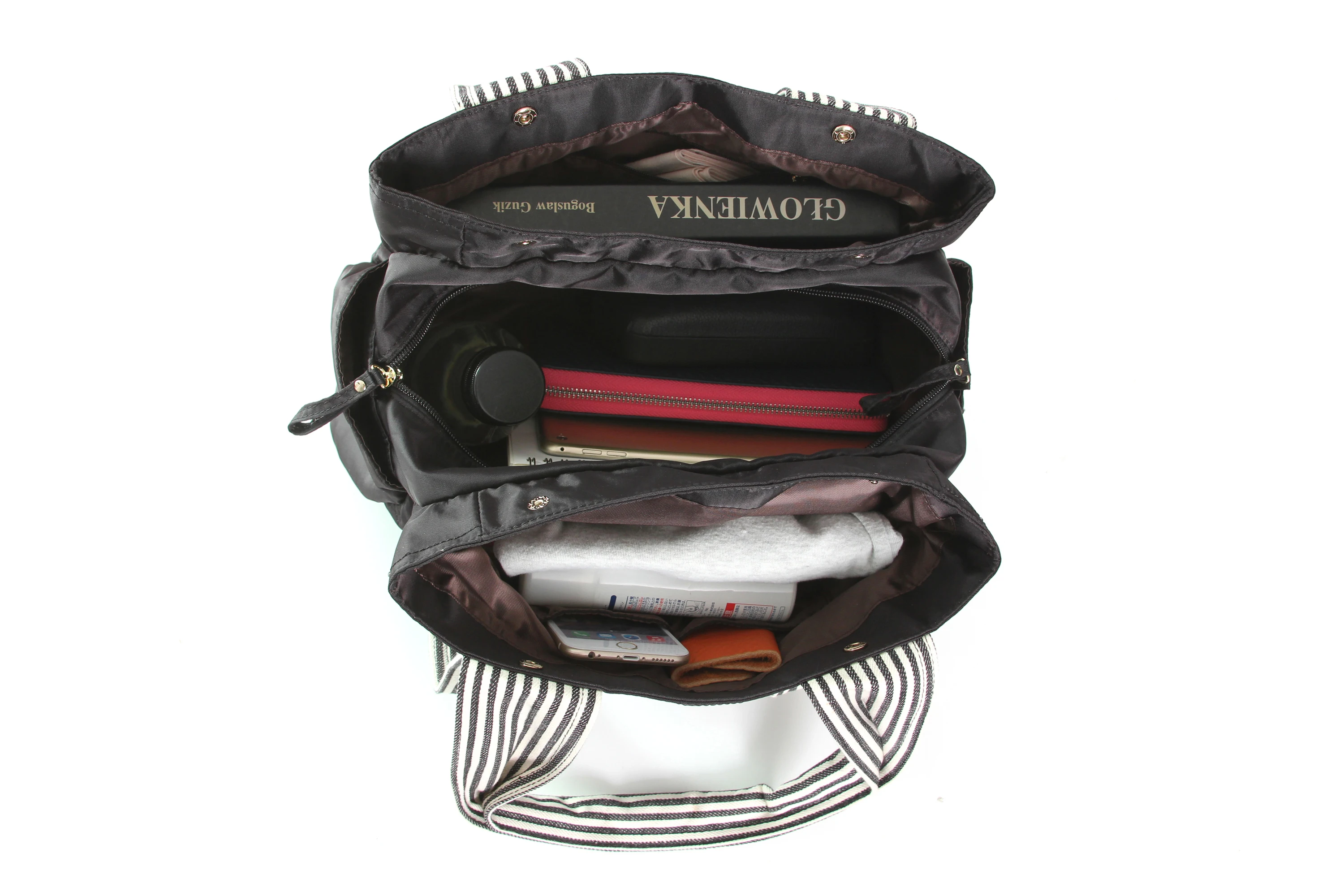 INYHEO женская сумка нейлоновая водонепроницаемая сумка-тоут большая вместимость