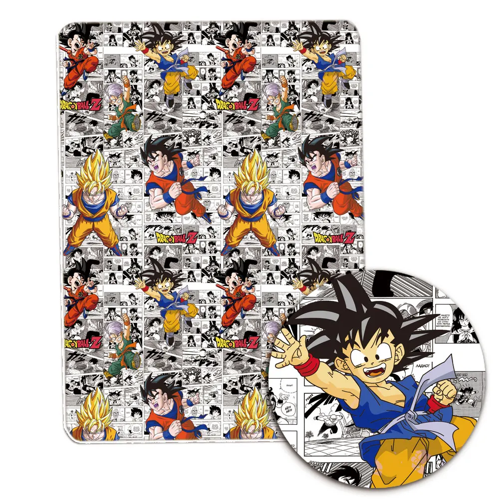 Polyester Cotton Fabric Cartoon Gragon Cloth Sheet Printed Dress Sewing Needlework DIY Crafts Supplies 50*145cm 1pc