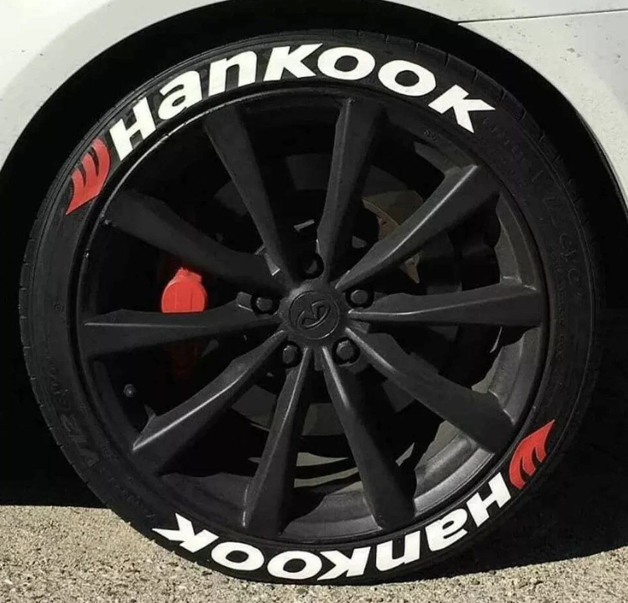 Наклейки на шины подходят для Hankook этикетка с надписью автомобиле 1 дюйм наклейка