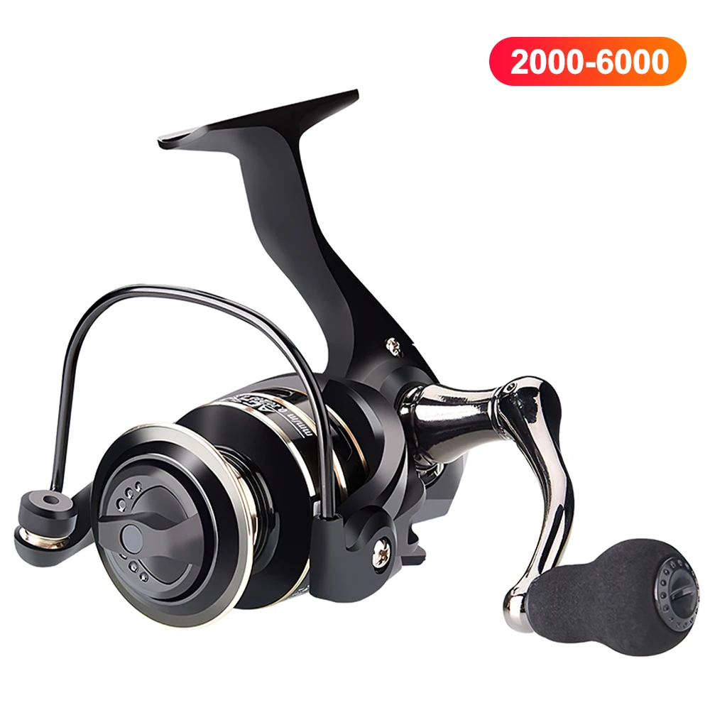 

WAKYME Fishing Reel Speed Ratio 5.2:1 All-metal High-speed All-metal Rocker Spool Rotating Fishing Reel Sea Rod Fishing Tools