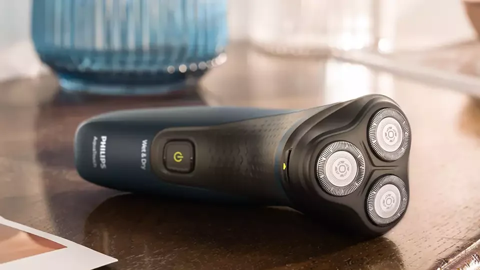 Оригинальная Мужская перезаряжаемая Бритва PHILIPS S1121 для влажного и сухого бритья