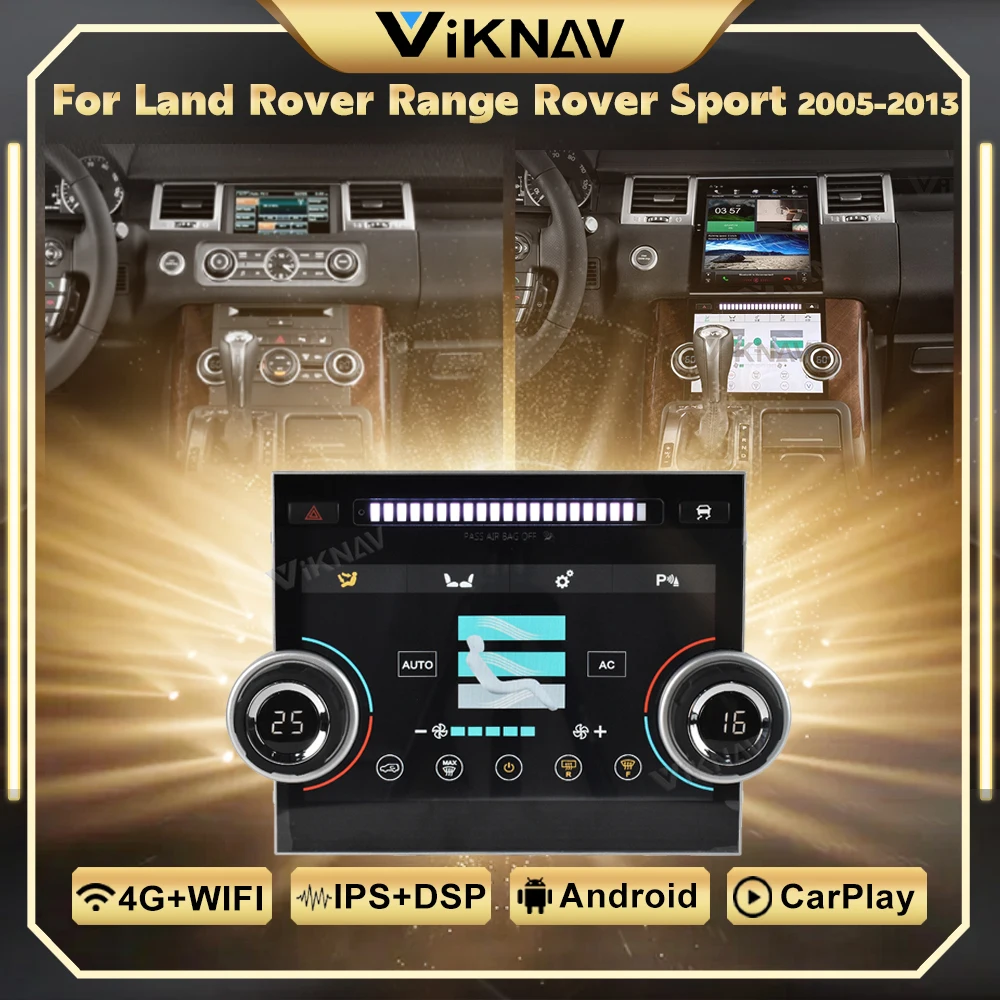 

Система Denso LCD климатическая панель переменного тока для Land Rover Range Rover Sport L320 2005-2013 атмосферная лампа IPS экран Плата кондиционирования воздуха