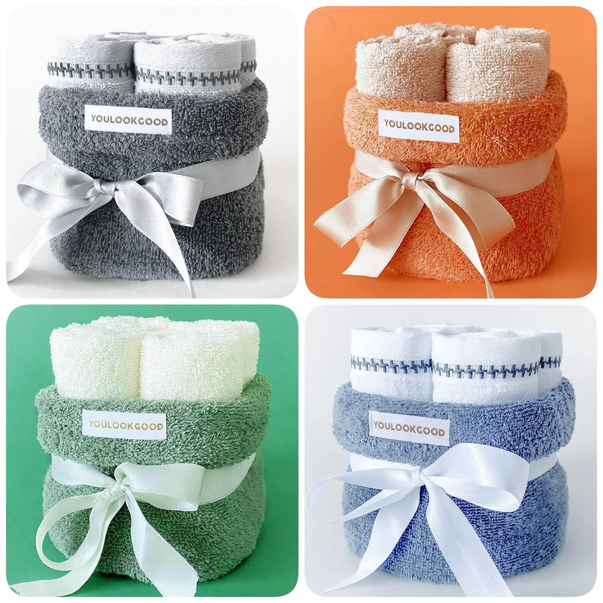 Set 30x50cm Face Towel 100% Cotton Adult Washing Towel Men Women Quick Dry Soft Water Absorbent Turkish