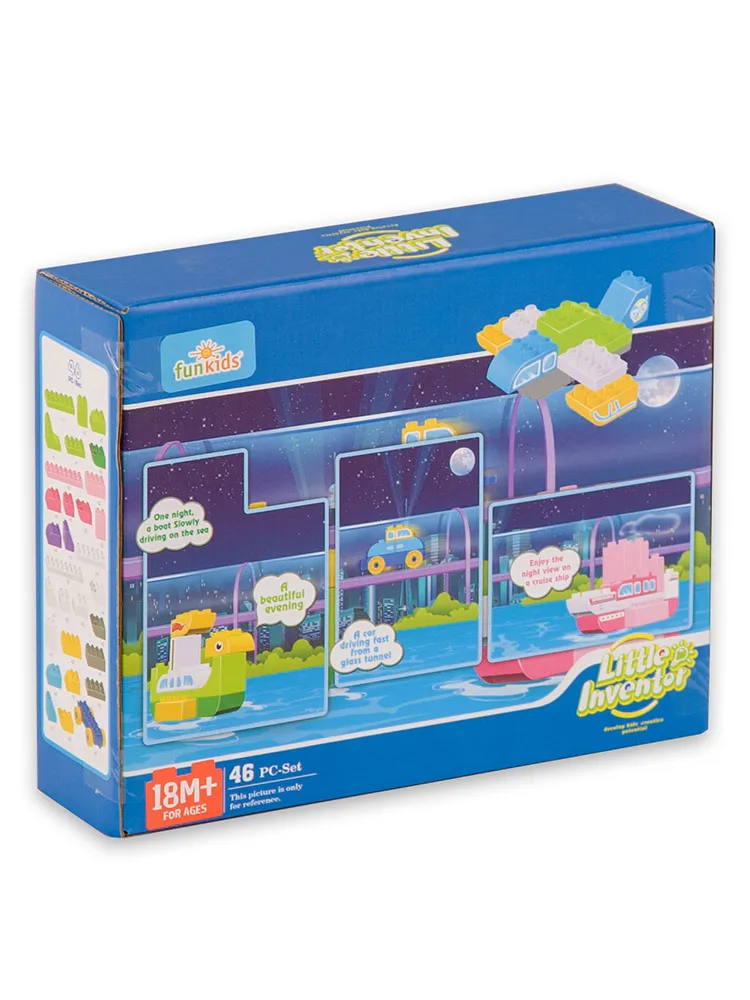 Конструктор блочный 46 деталей Funkids &quotЖизнь Принца на Звезде&quot | Игрушки и хобби