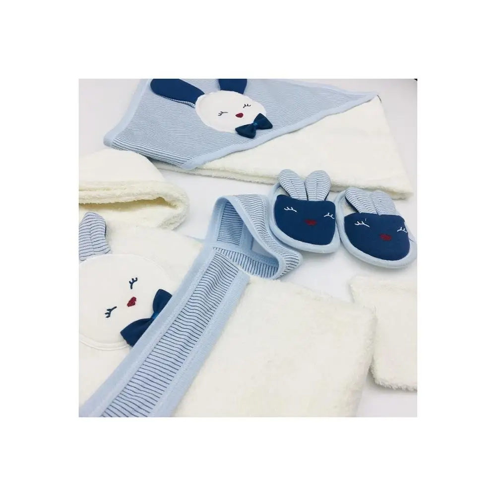 Детский банный халат с капюшоном Полотенца набор детей, игрушки для принятия ванны подарок Комплект, Одежда для новорожденных мальчиков 100% ... от AliExpress WW
