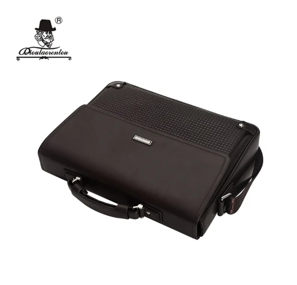 Кожаная сумка для ноутбука DIOULAORENTOU D694-4 |