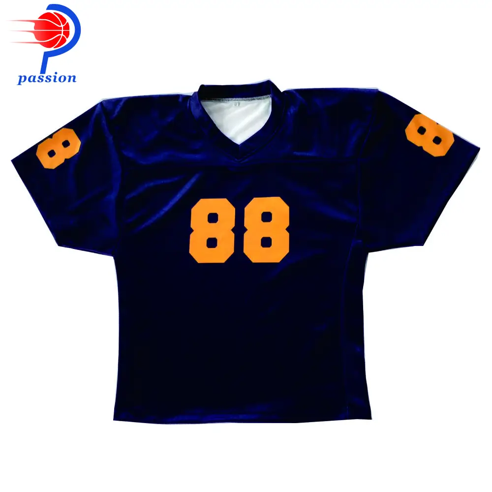 100% полиэстер сделанные на заказ темно-зеленые и желтые американские футбольные