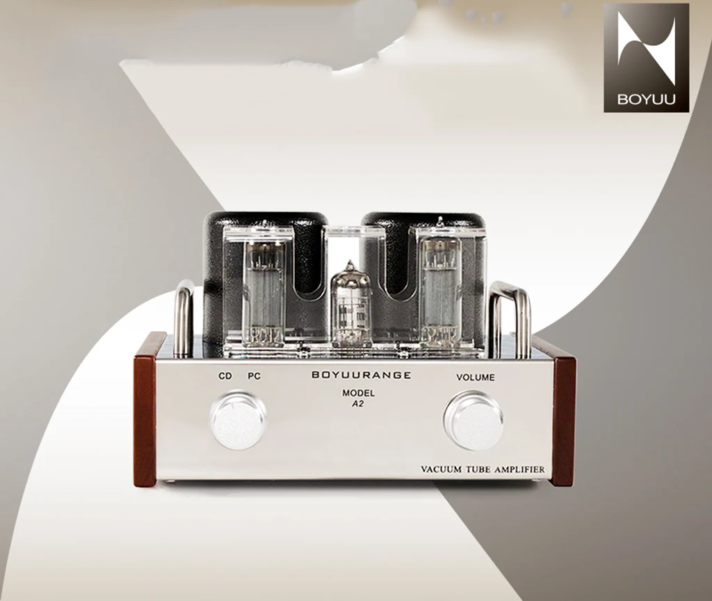Ламповый усилитель Boyuu A2 EL84 HIFI EXQUIS жгун 12AX7 небольшой Настольный для лампы|lamp amp|tube