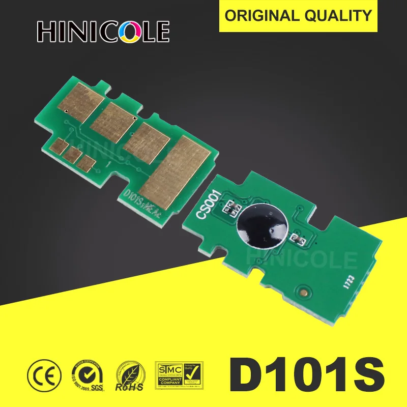 Тонер чип Hinicole для Samsung 1 шт. mlt d101s 101 101S Черный тонер ML2160 ML2165 ML 2160 SCX3407|Чип картриджа|