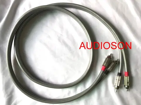 Соединительный кабель RCA AUDIOSON-Audio Note SOGON 50, 99,99% чистого серебра