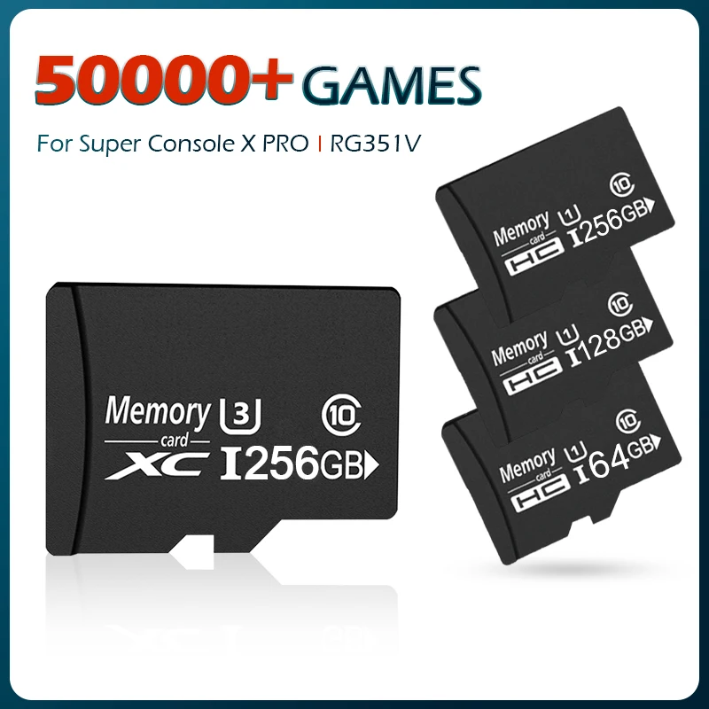 Игровая консоль X PRO /RG351V игровая 50000 встроенных игр для PSP/PS1/NDS/N64|Портативные