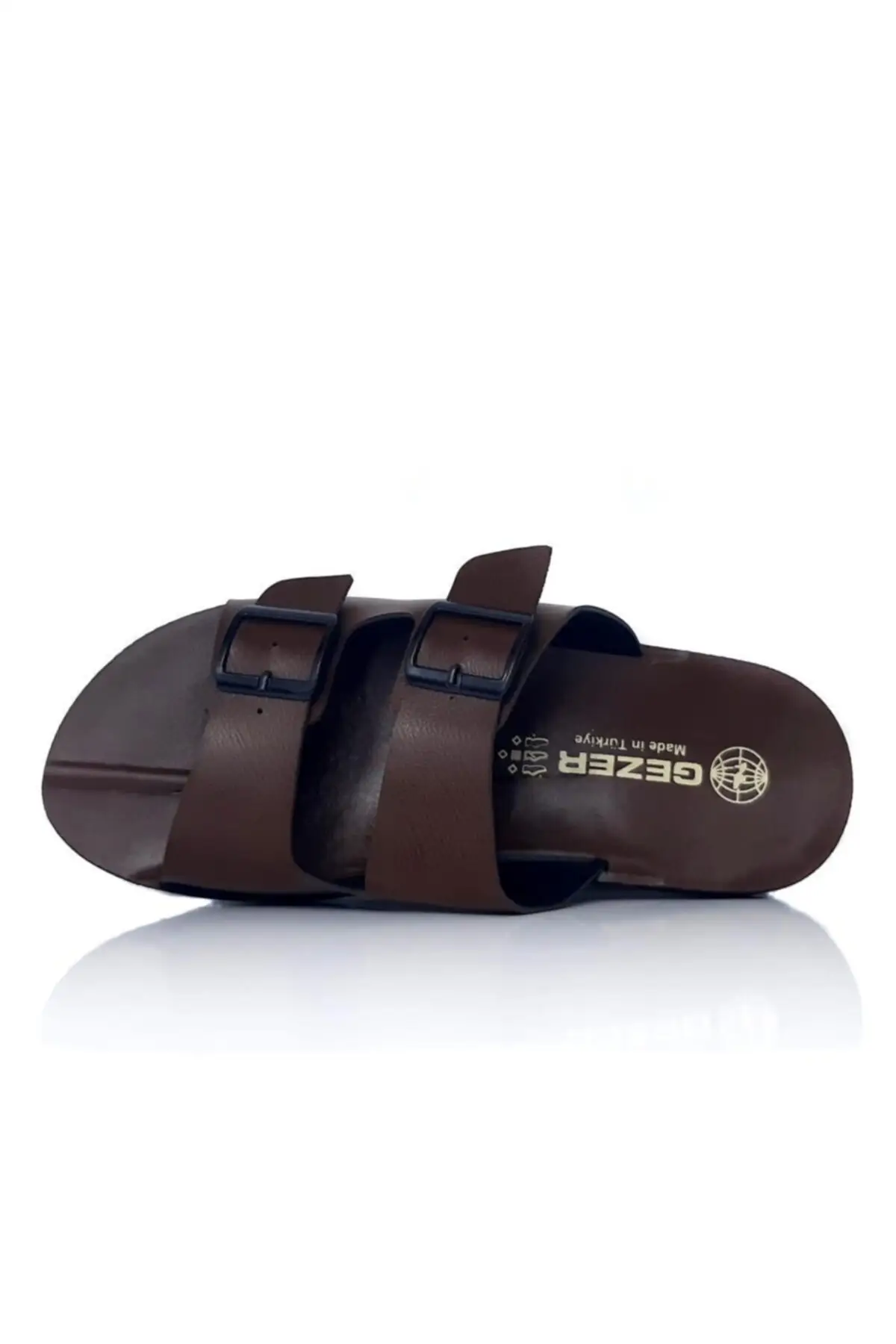 

SERESSTORE Gezer 12972 Buckled Men's Slippers Home and out Slippers