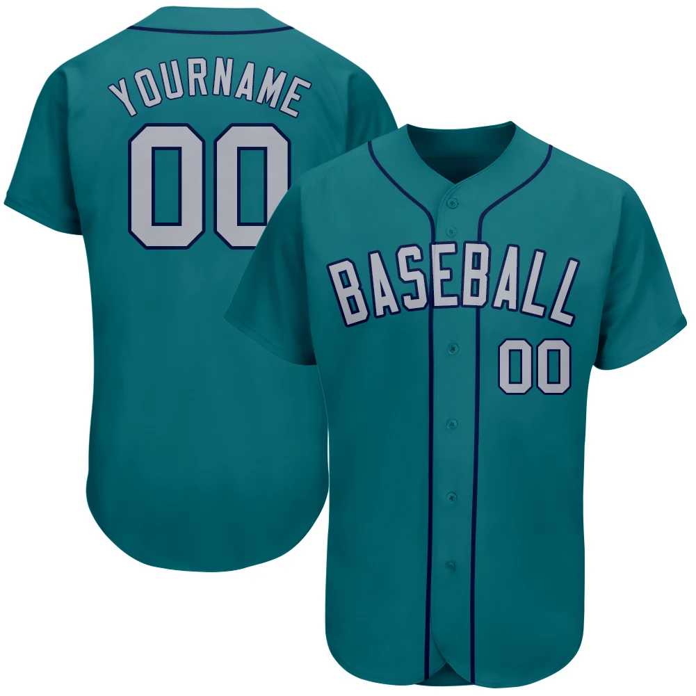Custom Baseball Jersey Full Sublimated Team Name/Numbers Breathable Soft Mesh V-neck Shirts Outdoors Game/Party Birthday Gift