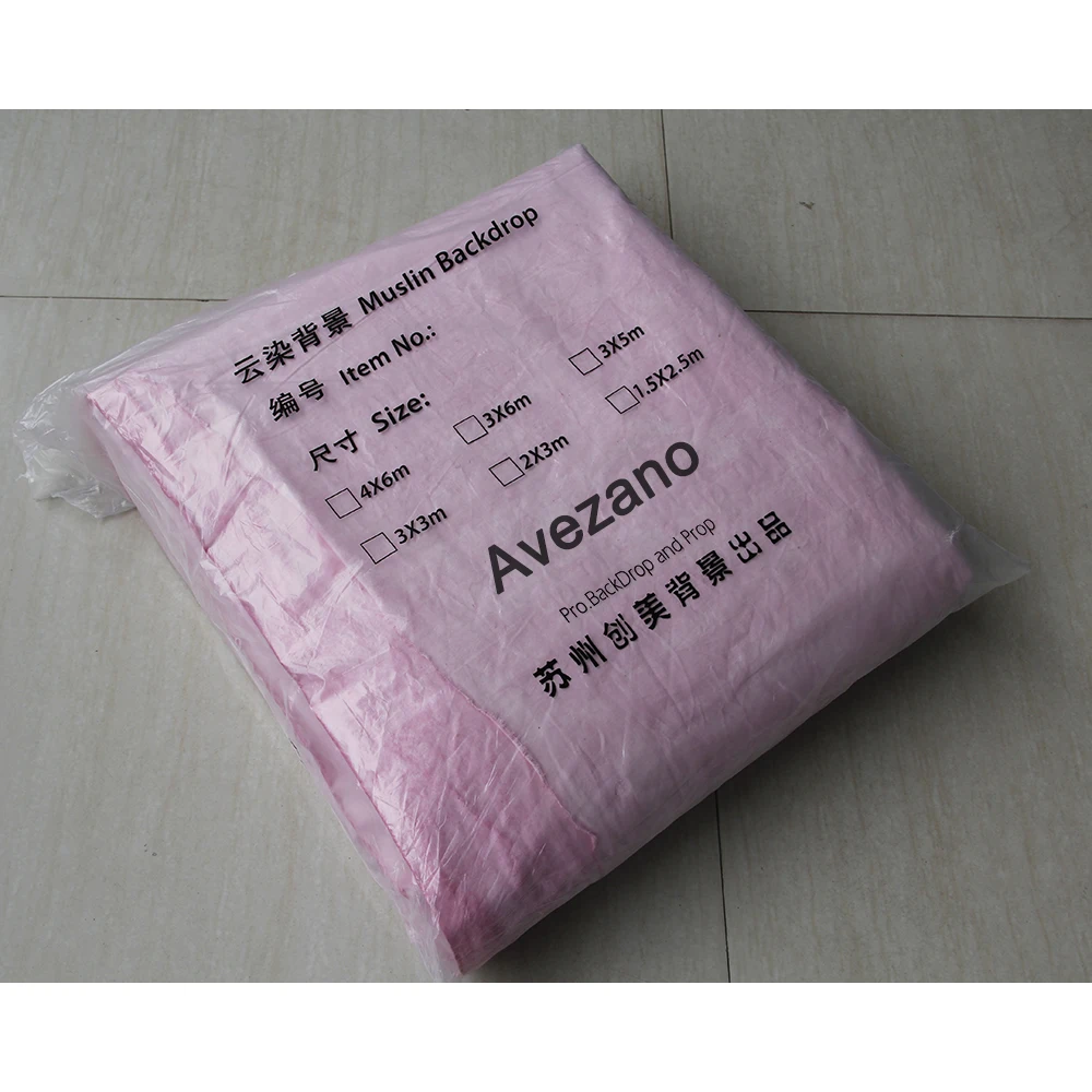 Avezano Pro окрашенный муслиновый фон для фотосъемки по индивидуальному заказу