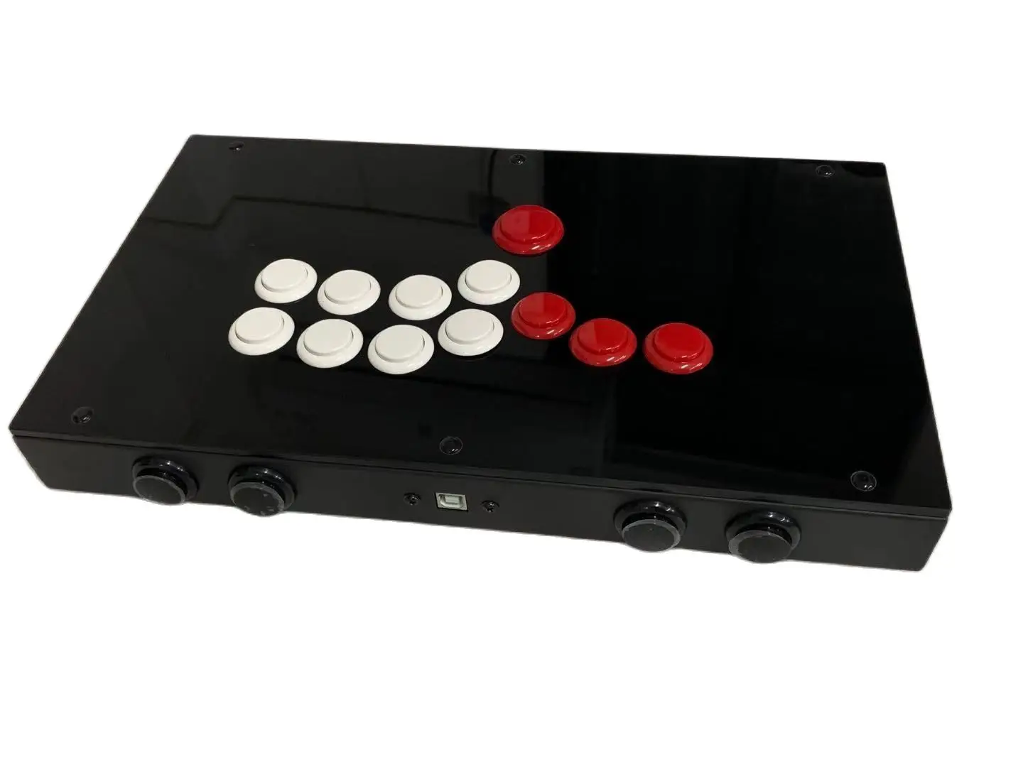 All Buttons Hitbox Style Arcade Joystick Fight Stick Game Controller For PS4/PS3/PC Sanwa OBSF-24 30