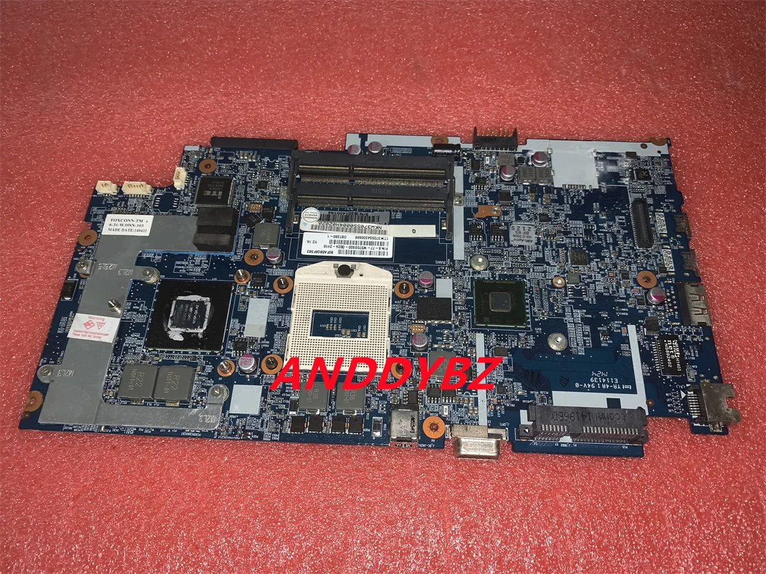 

Оригинальный 6-77-W370SS00- D0 2A для clevo K660E K760E W350S W370S материнская плата PGA947 GTX860M 6-71-W3S50-D02A TESET OK