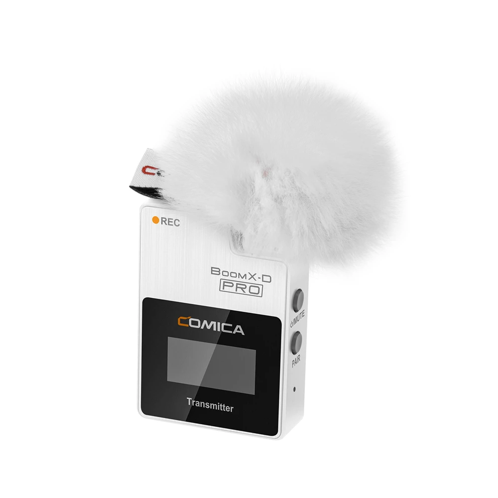

Comica BoomX-D PRO 2.4G Wireless Microphone for Phone DSLR Camera PC Youtube streaming