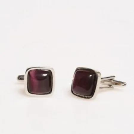 

Maroon Stone cufflinks 67826863